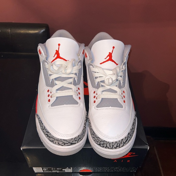 Air Jordan Retro 3 Fire Red - Picture 1 of 5